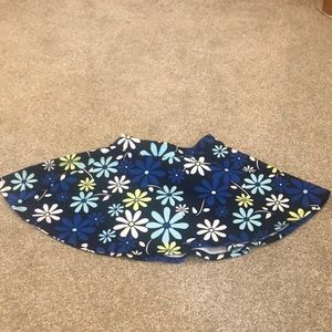 Justice floral skort